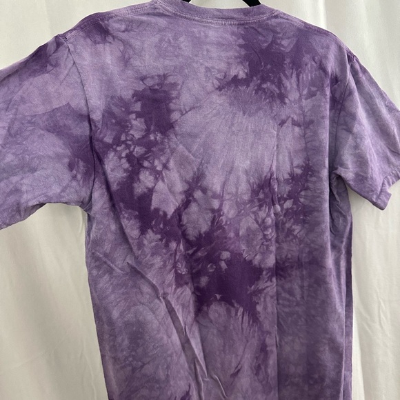 Vintage The Mountain Bald Eagle Graphic Tee in Purple Mens Size Small - Picture 6 of 6